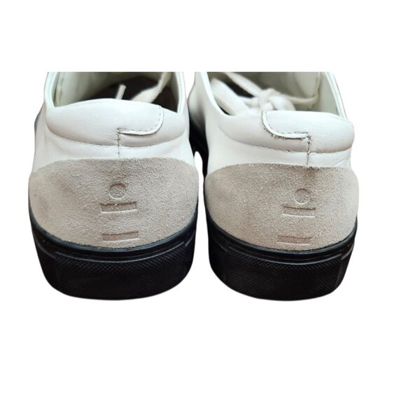 Diverge Mens Cust Leather White Gray Black V17 White Leather w/ Grey minimal low - Picture 9 of 12